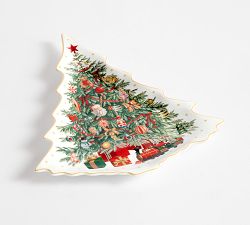 Nostalgic Christmas Icon Stoneware Serving Platter
