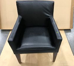 Open Box: Classic Leather Dining Armchair