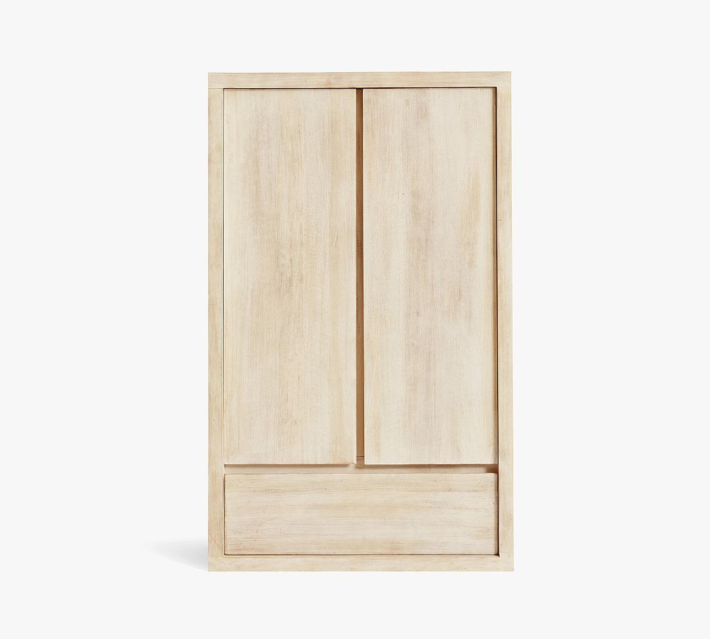 Open Box: Cayman Armoire, 34&quot; - Biscotti