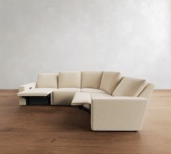 Larkspur Power Reclining Wedge Sectional - Storage Available (142&quot;-155&quot;)