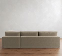 Westwood Fin Arm Deep Seat Return Bumper Sectional (122&quot;-134&quot;)