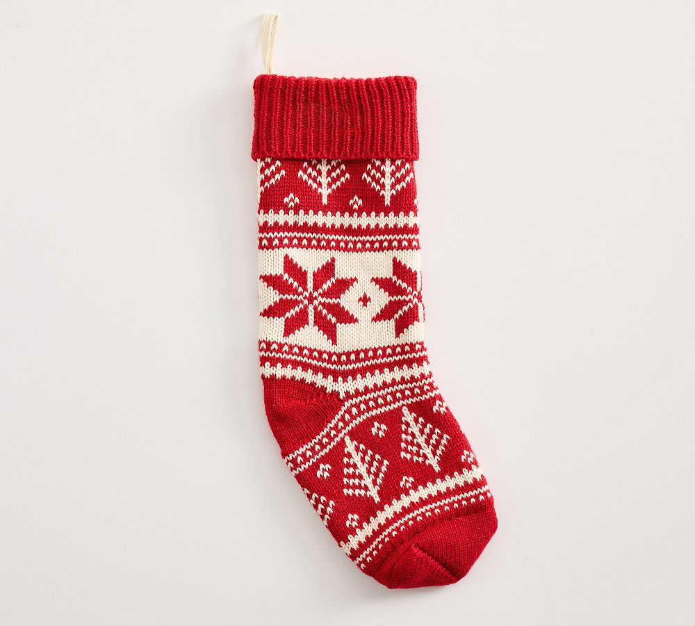 Fair Isle Stocking