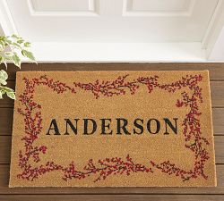 Personalized Berry Doormat