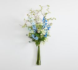 Open Box: Faux Elevated Mixed Bundle, 50" - Blue