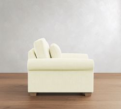 PB Comfort Modern Roll Arm Deep Seat Chair
