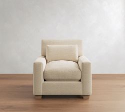PB Comfort Modern Square Arm Deep Seat Chair