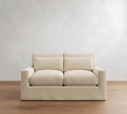 PB Comfort Modern Square Arm Deep Seat Replacement Slipcovers