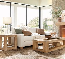 Aria Glass Table Lamp (23&quot;)