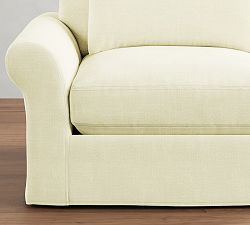 PB Comfort Modern Roll Arm Deep Seat Sectional Component Replacement Slipcovers