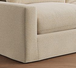 PB Comfort Modern Square Arm Deep Seat Replacement Slipcovers