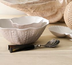 Horn Handcrafted  Serving Utensils - Set of 2