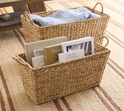 Savannah Seagrass Tapered Baskets - Set of 2