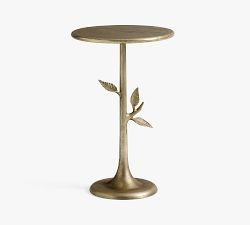Botanical Round Accent Table (14&quot;)