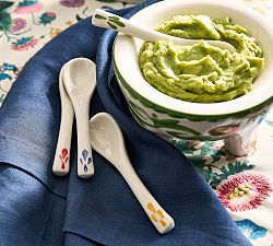 Puebla Porcelain Spoons - Mixed Set of 4