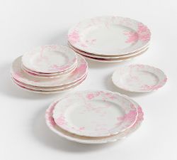LoveShackFancy Pink Rose Dinnerware Collection