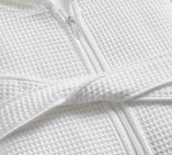 Waffle Weave Resort Zip-up Robe
