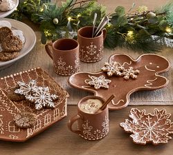 Mr. Spice Gingerbread Stoneware Serving Platter