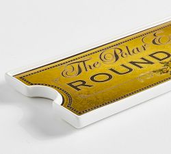 The Polar Express™ Stoneware Cookie Platter