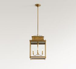 Belvedere Metal Outdoor Lantern Pendant - Thumbnail 2