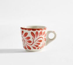 Puebla Porcelain Espresso Cups - Set of 4
