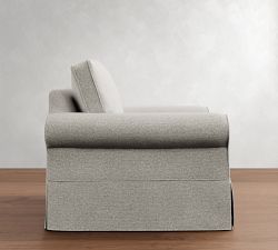 PB Comfort Roll Arm Slipcovered Chair