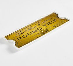 The Polar Express™ Stoneware Cookie Platter