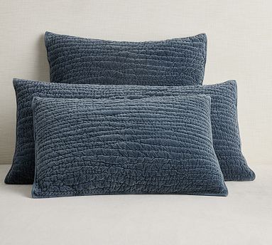 Pillow Cover Pottery Barn Washed Velvet NEW Pottery Barn WASHED