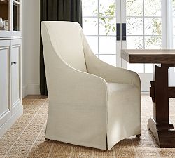 Open Box: York Slipcovered Dining Chair