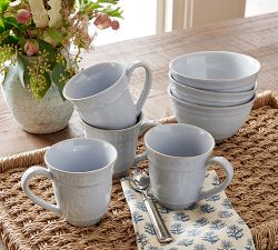 Cambria Handcrafted Stoneware Mugs - Set of 4