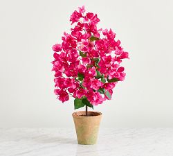 Faux Potted Bougainvillea