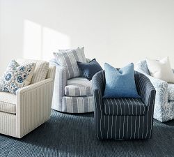 Tyler Square Arm Swivel Chair