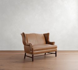 Thatcher Leather Settee (59&quot;)