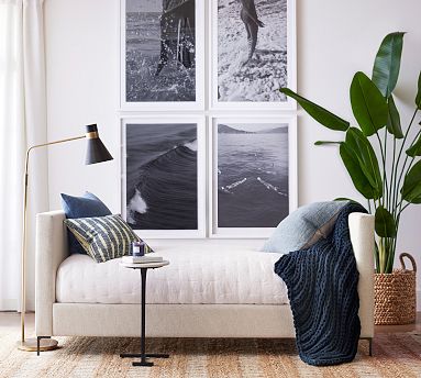 Jake Upholstered Daybed Pottery Barn