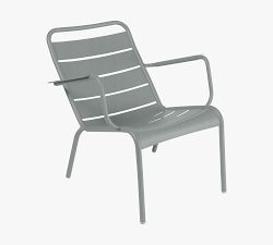 Fermob Luxembourg Stackable Low Outdoor Lounge Chairs - Set of 2