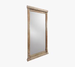 Addison Distressed Mango Wood Floor Mirror