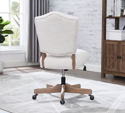 Roscoe Upholstered Swivel Desk Chair