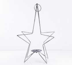 Star Candle Holder - Set of 2