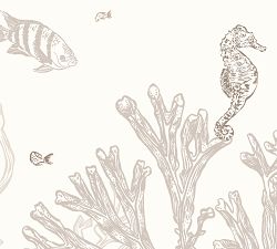 Redondo Coastal Print Wallpaper