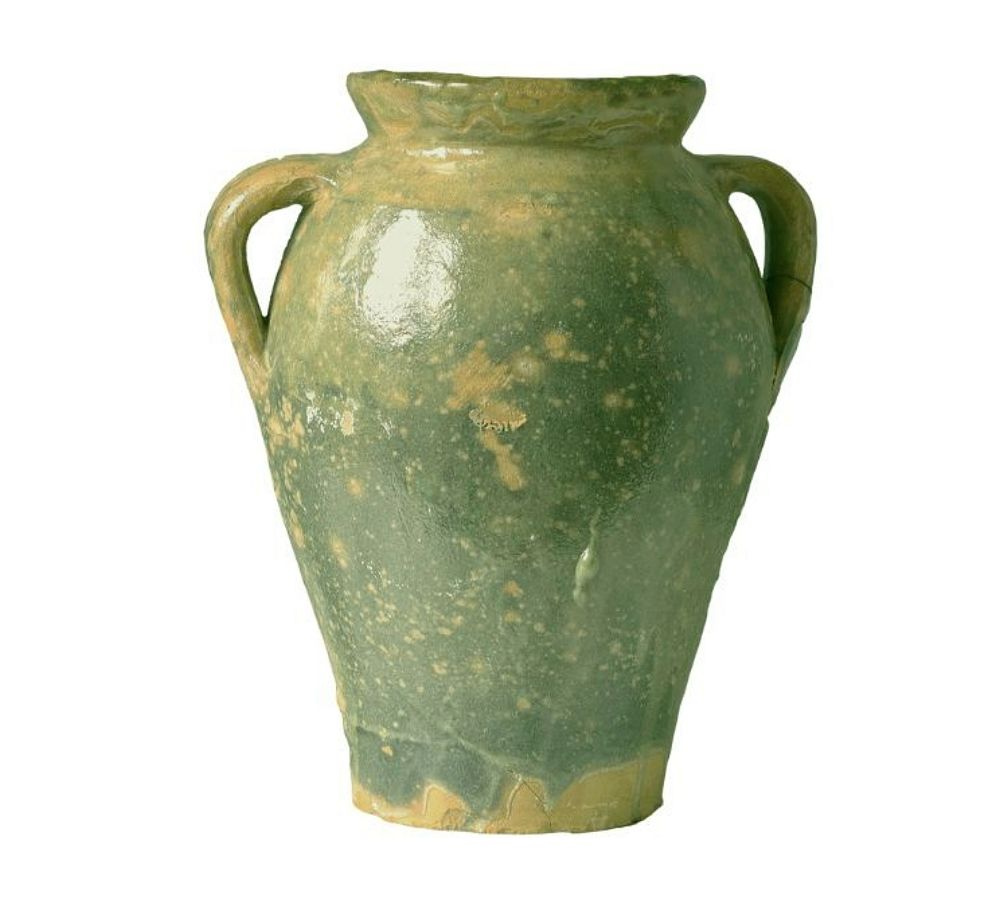 Found Terracotta Amphora with Rim