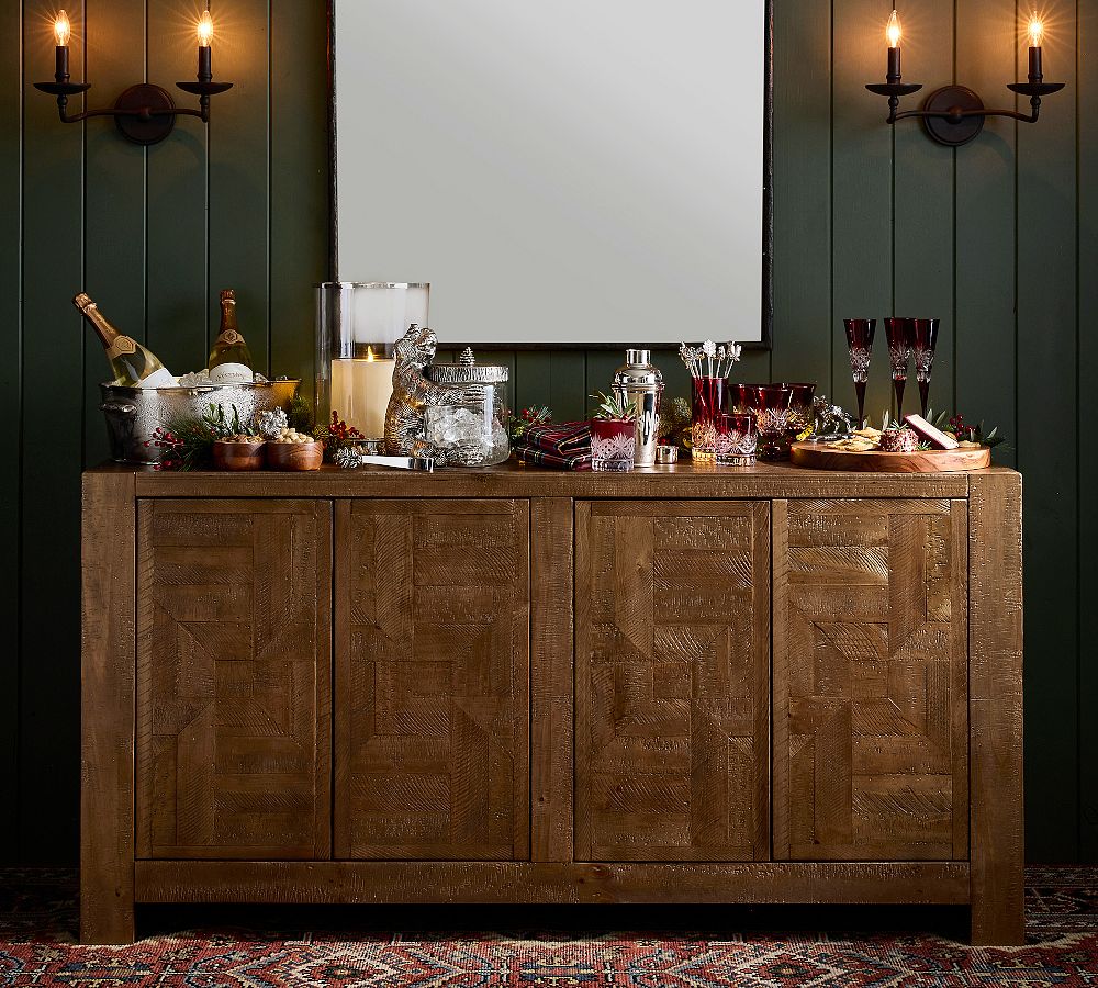 Reclaimed Parquet Buffet (68&quot;)