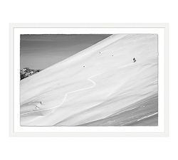 Independent Skier Framed Print