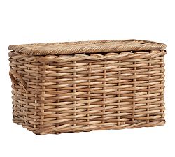 Open Box: Aubrey Woven Lidded Baskets, Large - Natural