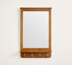 Summerville Mirror With Hooks