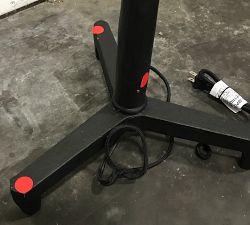 Open Box: Fallon Forged-Iron Floor Lamp, 70&quot; - Bronze