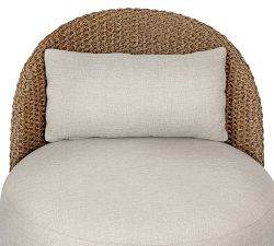 Sherry Outdoor Woven Swivel Chair