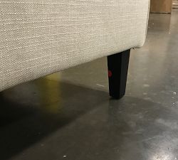 Open Box: Ayden Barrel Arm Leather Swivel Chair