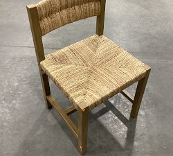 Open Box: Malibu Woven Dining Chair, Individual - Honey/Woven