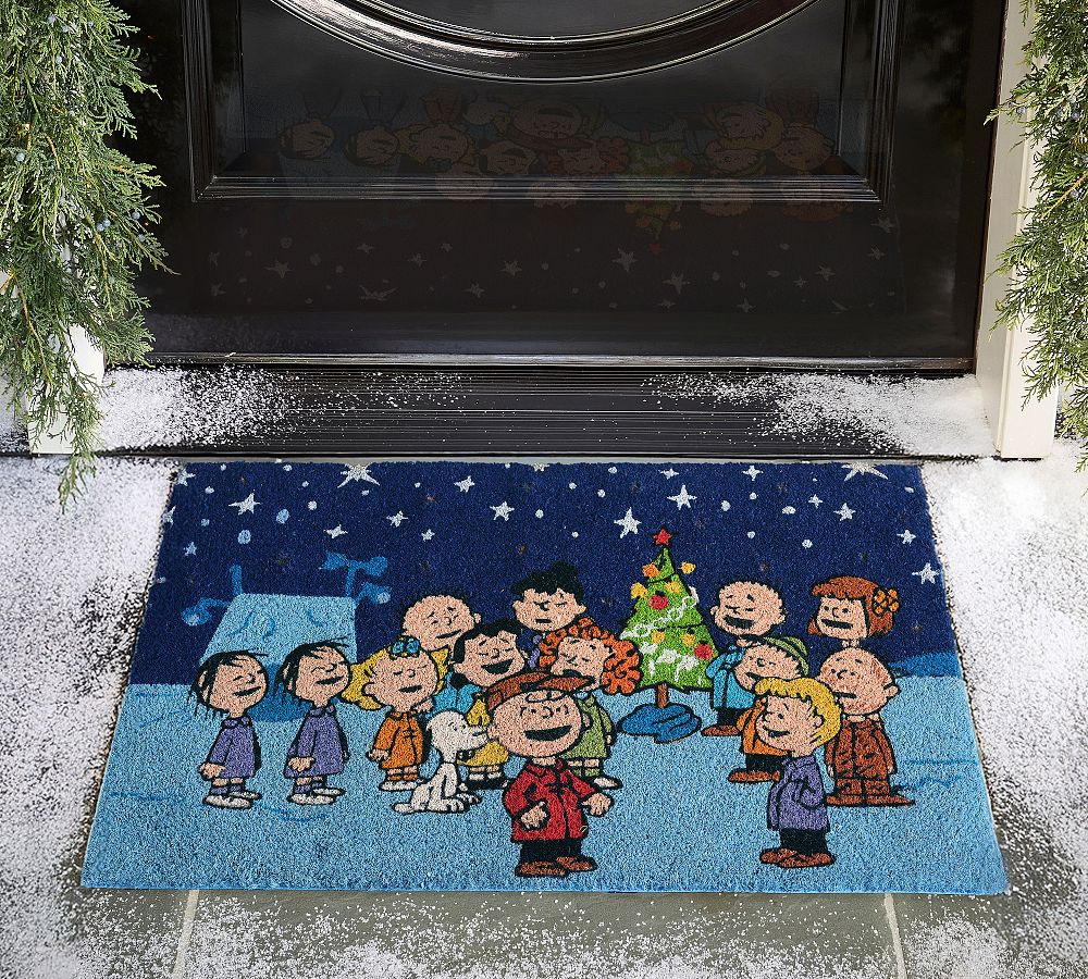Charlie Brown Christmas Light Up Doormat