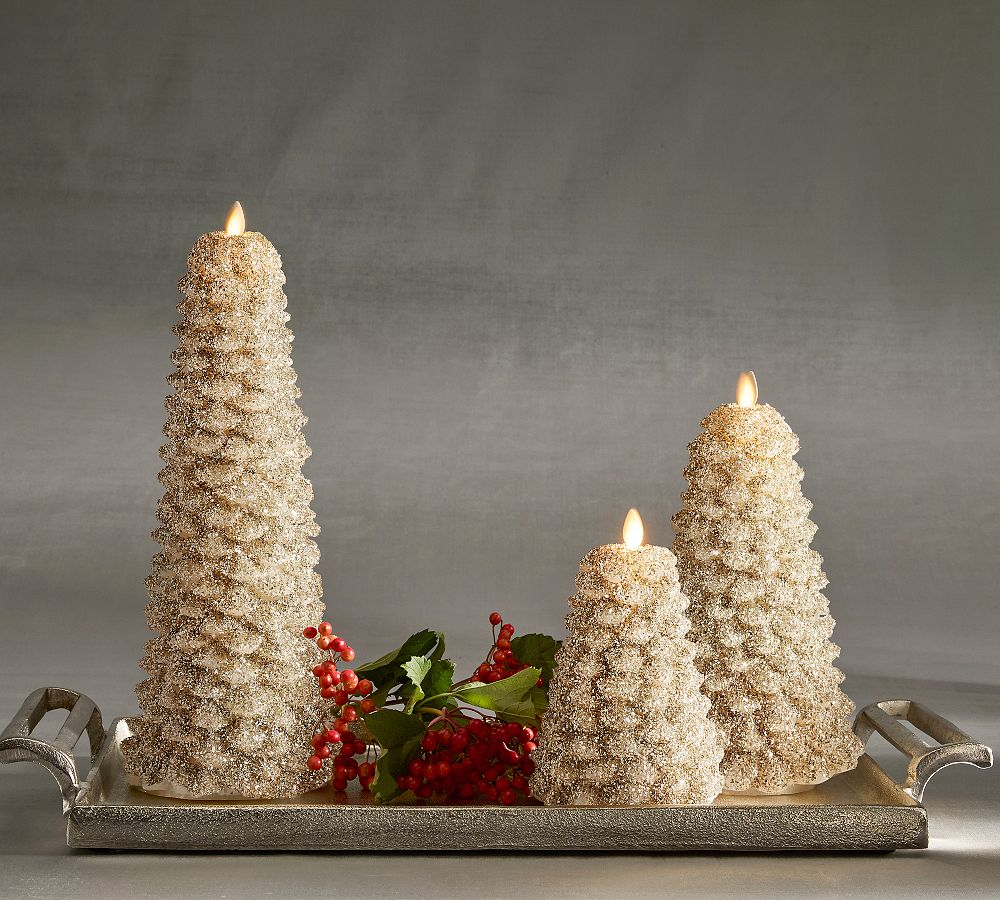 Premium Flickering Flameless Tree | Pottery Barn