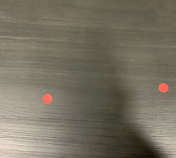 Open Box: Folsom Square Coffee Table, 40" - Charcoal